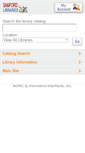 Mobile Screenshot of library3.samford.edu